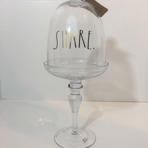 NEW  Rae Dunn “Share” cupcake stand